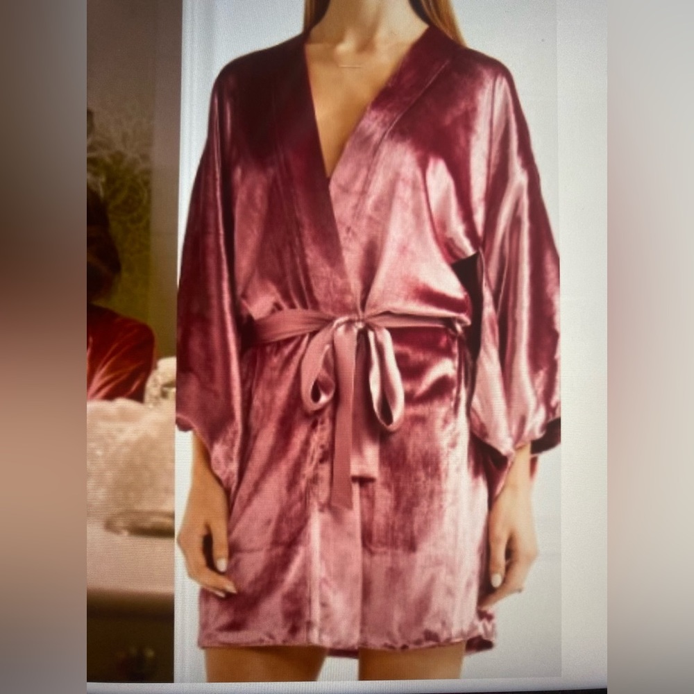 Fleur du Mal velvet Haori Kimono